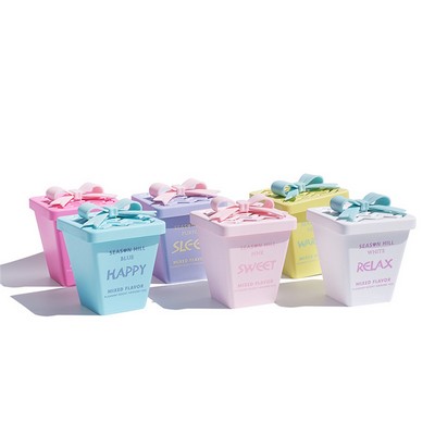 Ice Cream jar vehicle or household solid fragrance scented gel