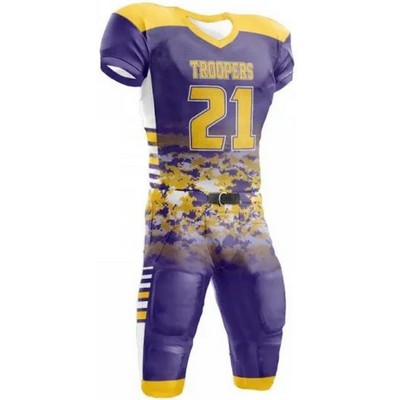 Custom Sublimated Elite Youth Reversible Football Jersey