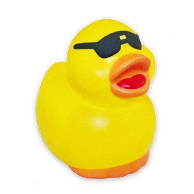 Duck Shape Stress Reliever w/Sunglasses