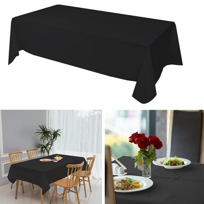 Premium 54" x 108" Disposable Plastic Tablecloth