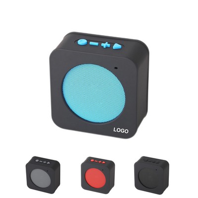 Square Portable Wireless Speaker