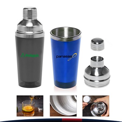 16.2 oz. Stainless Steel Cocktail Shakers