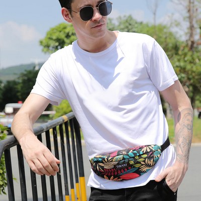 Full Color Slim Fit Fanny Pack