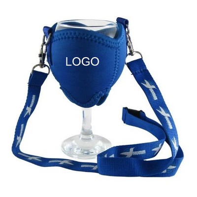 Neo Lanyard Wine Glass Holder