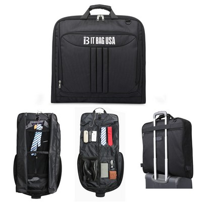 Suit Carry On Garment Bag With Shoulder Strap