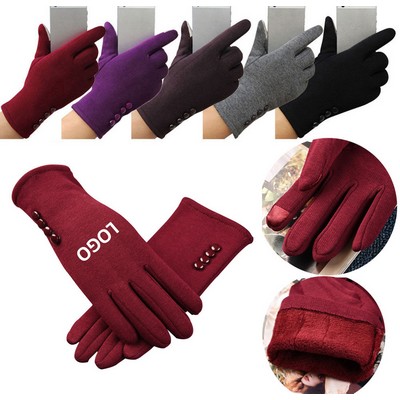 Women Touch Screen Winter Gloves