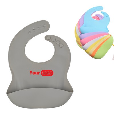 Silicone Bibs for Babies MOQ 50 PCS