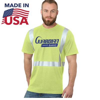 High Vis USA-Made Class 2 Safety T-Shirt