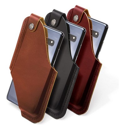 Leather Phone Holder Waist Bag