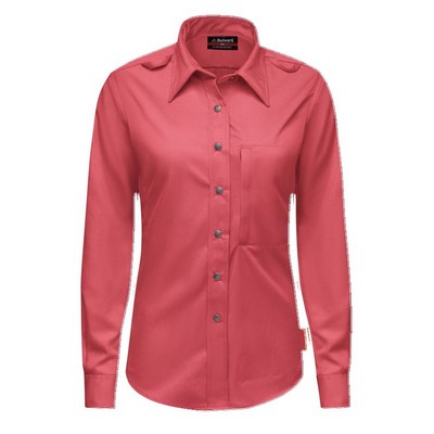 Bulwark® iQ Series® Women's Midweight Comfort Woven Snap Front Shirt