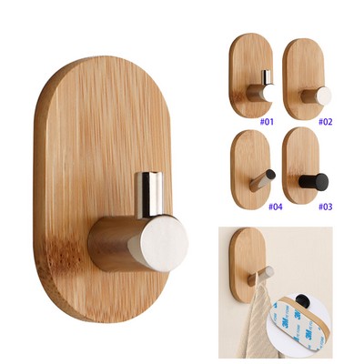 Wood Wall Mounted Coat Rack