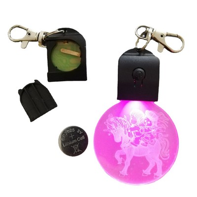 LED Acrylic Key Chain