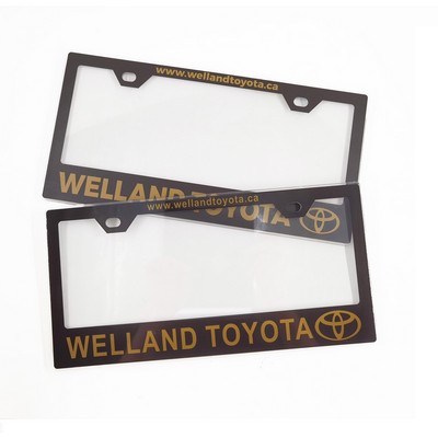 Plastic Universal Car License Plate Covers Shields