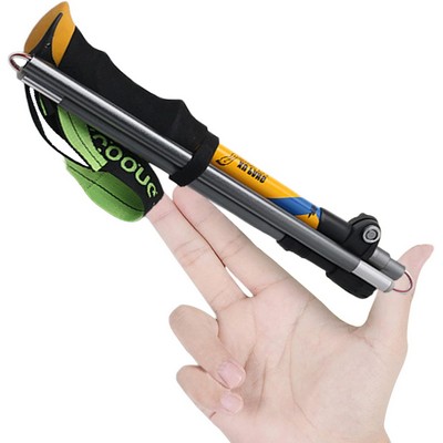 Hiking Stick Portable Aluminum Alloy Walking Stick