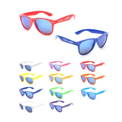 Custom Adult Pure Color Coated Sunglasses