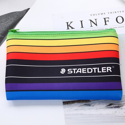 Full Color Neoprene Pencil Case With Zipper