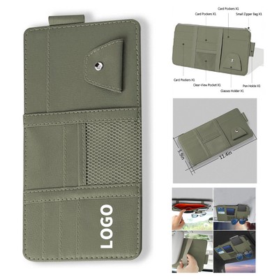 11.4" x 5.9" Auto Interior Accessories Pocket Organizer