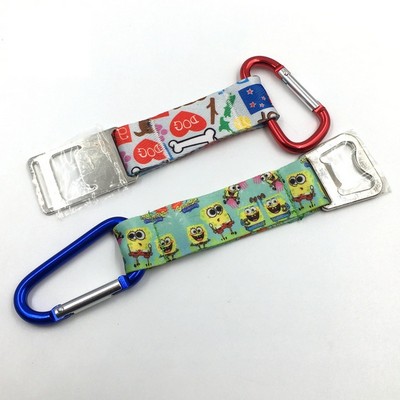 Carabiner With Bottle Opener