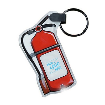 LED Mini Fire Extinguisher Keychain