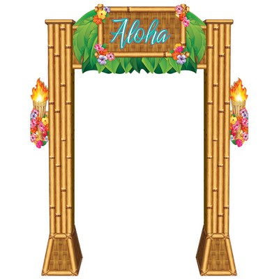 Luau 3-D Archway Prop