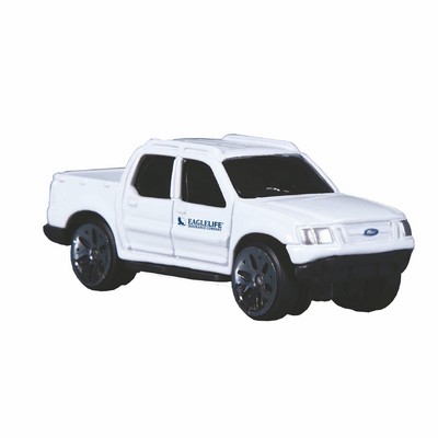 Diecast Ford® Explorer Pickup Truck White (u)