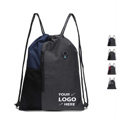 Sports Travel Drawstring Backpack