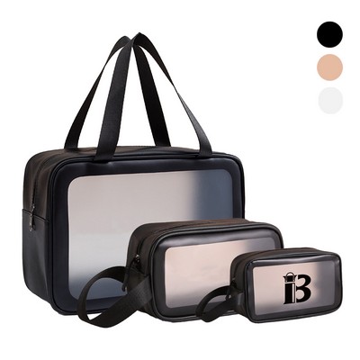 PVC Waterproof Cosmetic Toiletry Bags