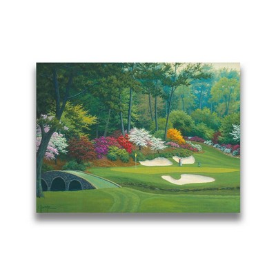 Gallery Wrapped Giclee Canvas 12 hole at Augusta National 16x24 size