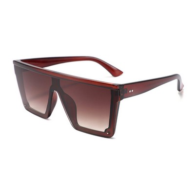 Event Sport Sunglasses - Gradient Brown Lenses - Brown Frames