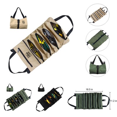 Portable Tool Roll Storage Bag