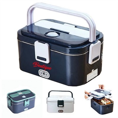 Electric Heatable Lunch Box - Portable with Carry Bag