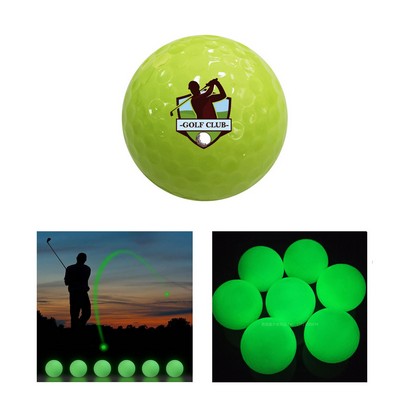 1.65'' Fluorescent Golf Ball for Night Training