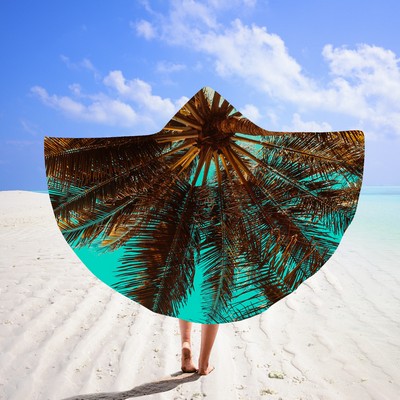 51 x 39.4 inch Hooded Beach Towel Surf Poncho#2