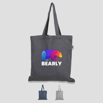 Full Color Sustainable Recycled Canvas Tote (15" x 16")