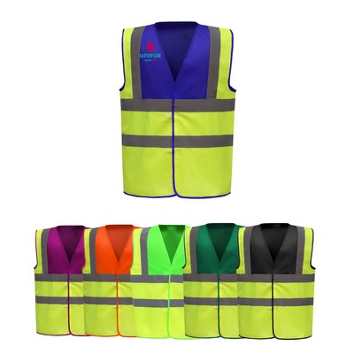 High Visibility Two-Tone Safety Vest