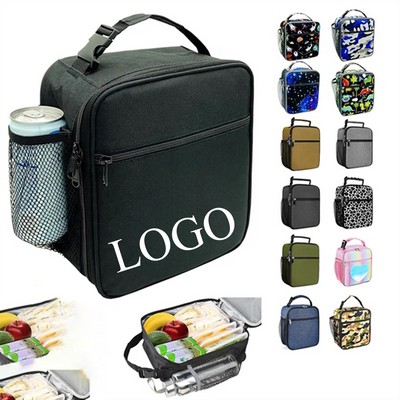 Reusable Insulated Cooler Lunch Box Bag For Travel