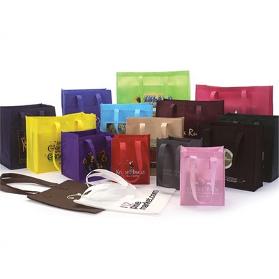 Non-Woven Rope Handle Shopping Bags (15"x16")