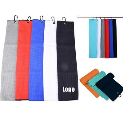 32"x15" Waffle Microfiber Sports Towel