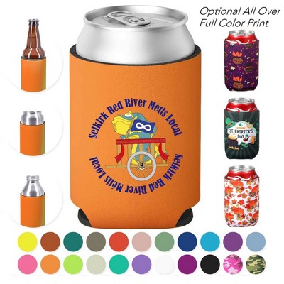 Neoprene Can Cooler (3 Sided Imprint)