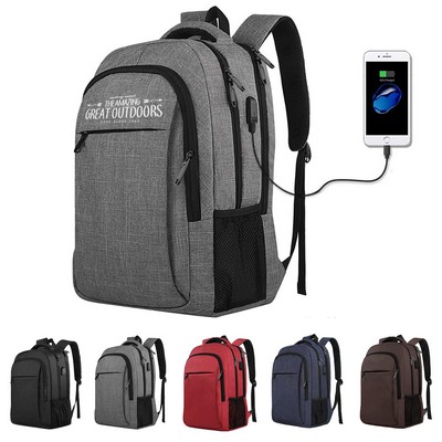 Usb Charging Port Laptop Backpack