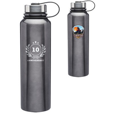 51 oz. Vacuum Insulated Big Boy Water Bottle w/ Tethered Lid