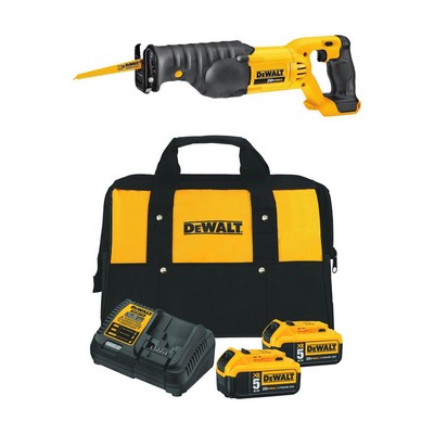 DeWalt 20V MAX Cordless Reciprocating Saw w/BONUS Battery & Charger