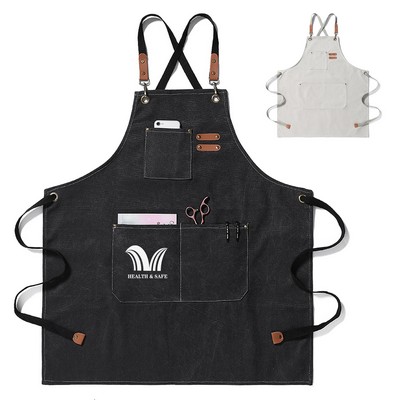 Chef Aprons For Men Women With Large Pockets