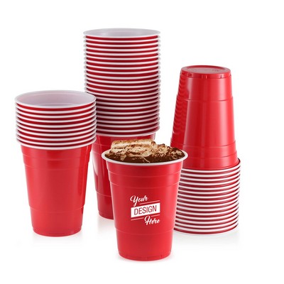 16OZ Disposable Plastic Party Cups