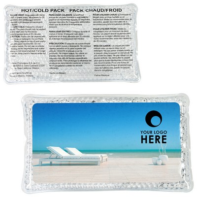 Laid Back Large Rectangle Aqua Pearls™ Hot/Cold Pack