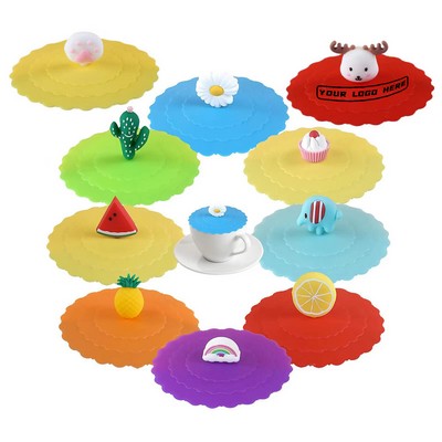 Cute Silicone Cup Cover