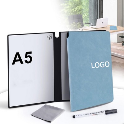 A5 Portable Whiteboard Notebook