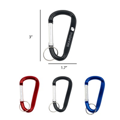 3.5 in. Carabiner With Ring