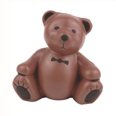 Necktie Brown Bear Stress Reliever