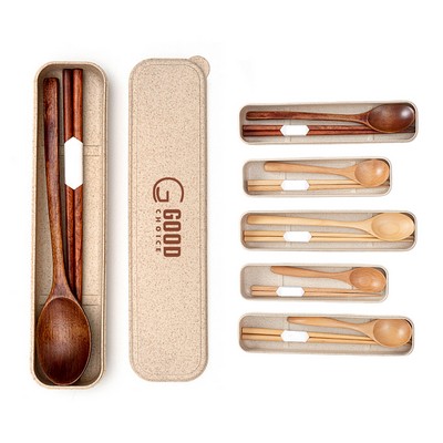 Wooden Tableware Set